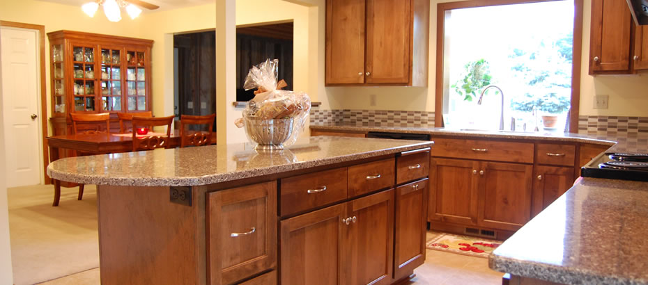Kitchen Remodel - New Countertop and Cabinetry - Designers Northwest